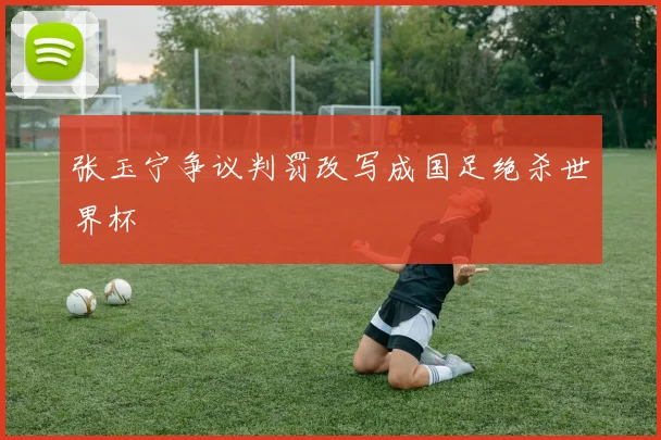 张玉宁争议判罚改写成国足绝杀世界杯