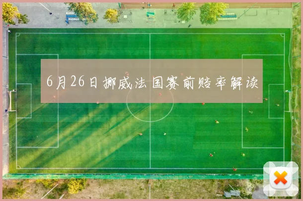 6月26日挪威法国赛前赔率解读